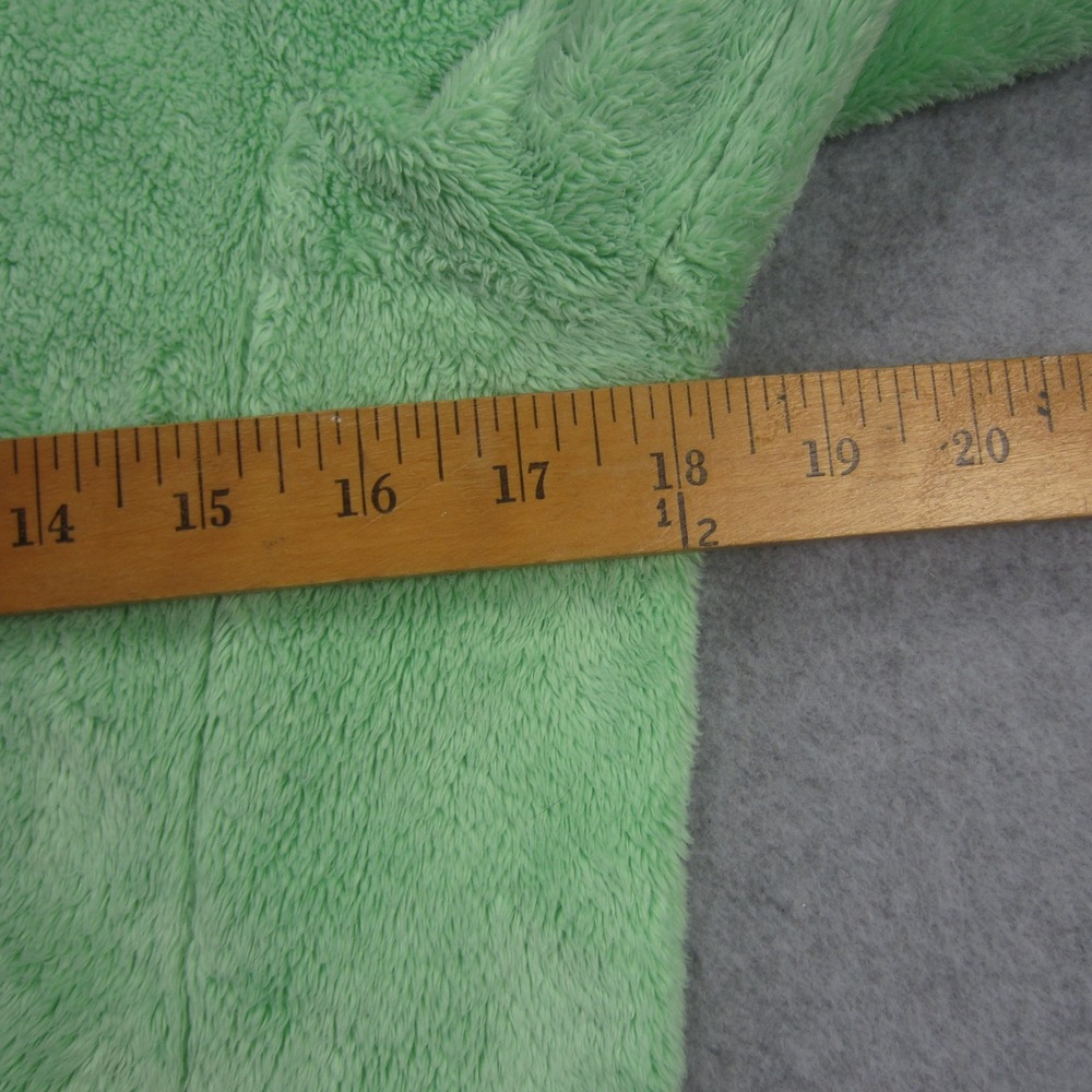 The North‎ Face Jacket Womens Small Green Full Zip Fuzzy Fleece Outdoor - Picture 13 of 16